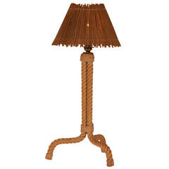 French Rope Table Lamp