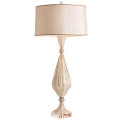 Vintage Murano Table Lamp