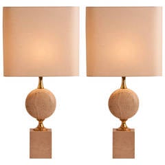 Pair of Maison Barbier Table Lamps