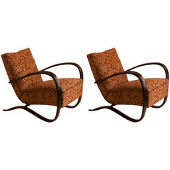 Pair of Jindrich Halabala "H269" Chairs Pair of Jindrich Halabala "H269" Chairs