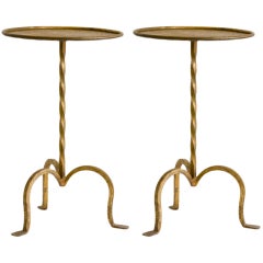 Pair of French Martini Tables