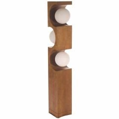 Sculptural Danish Floor Lamp