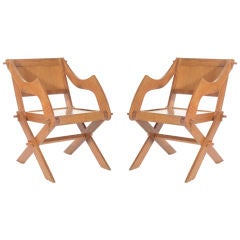 Pair of Austrian Arm Chairs