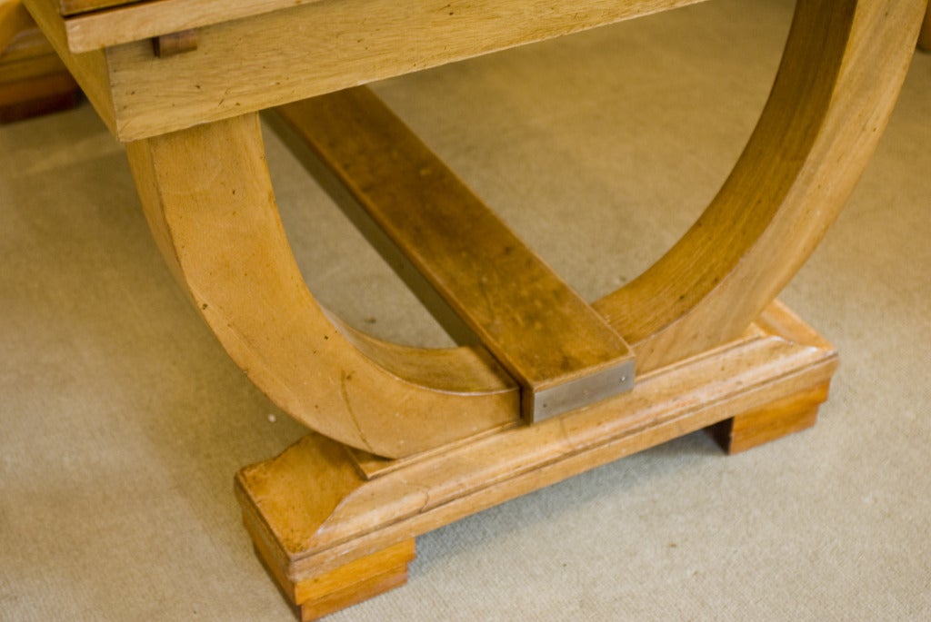 French Art Deco Ruhlmann Style Table In Fair Condition In Aspen, CO