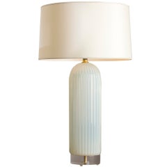 Large Scale Opalescent Murano Lamp Large Scale Opalescent Murano Lamp