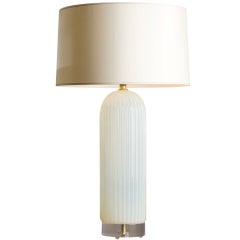 Large Scale Opalescent Murano Lamp Large Scale Opalescent Murano Lamp