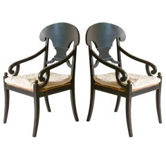 Pair of Swedish Armchairs 12