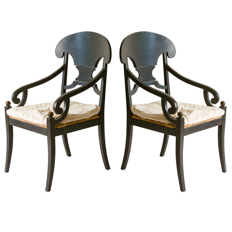 Pair of Swedish Armchairs