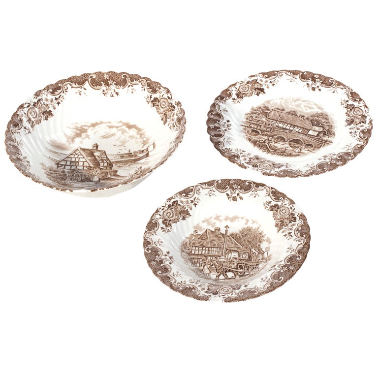 Set of Johnson Brothers English Country Life China