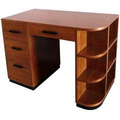 Vintage American Art Deco Desk by Modernage New York