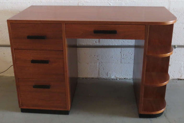 American Art Deco Desk by Modernage New York