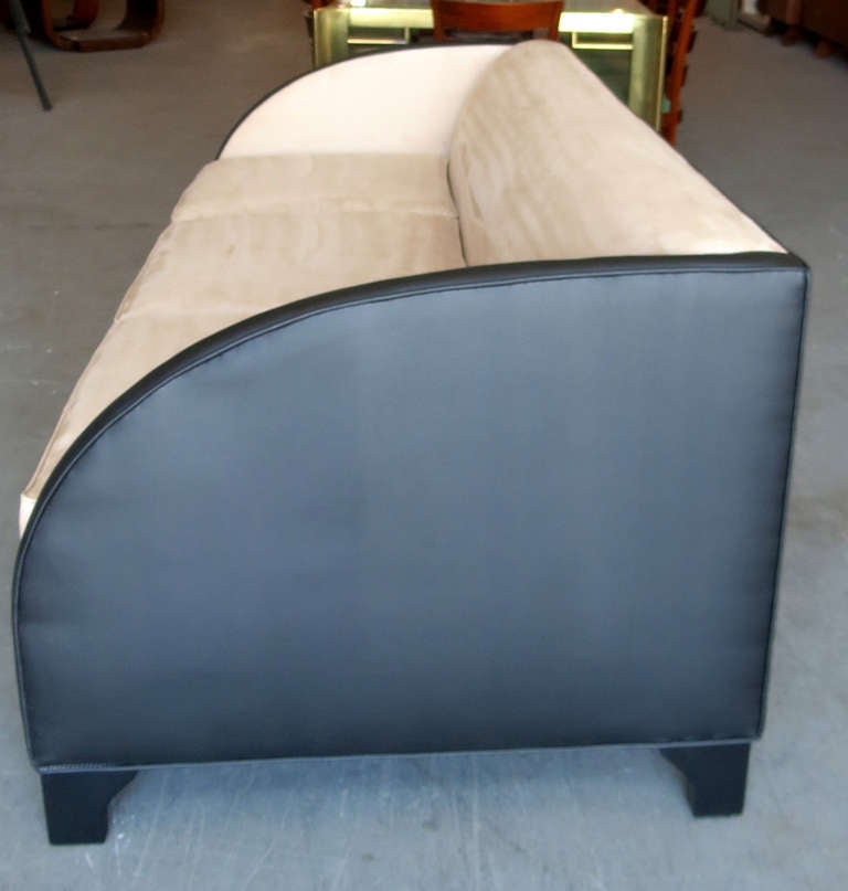 American Art Deco Couch by Modernage New York