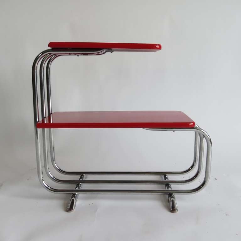 Alfons Bach American Art Deco Side Table 2