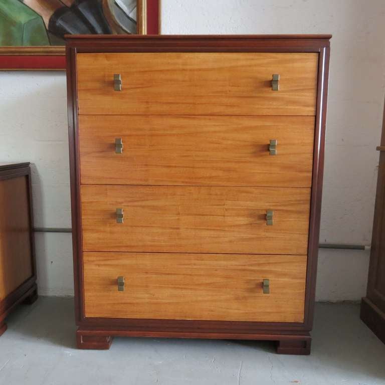 Mid-20th Century Donald Deskey for AMODEC American Art Deco Bedroom Set For Sale
