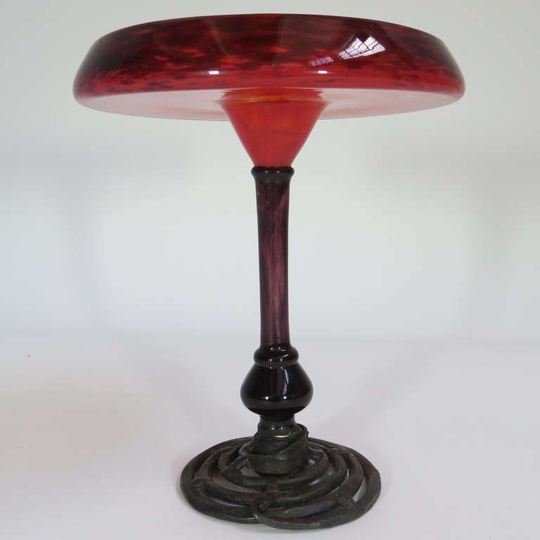 Charles Schneider (1881-1953) created this compote for a series that he called, 