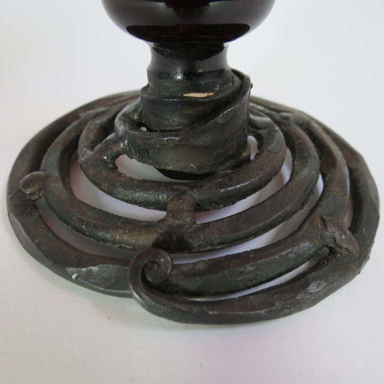 French Art Deco Charles Schneider Art Deco Compote In Excellent Condition For Sale In Coral Gables, FL