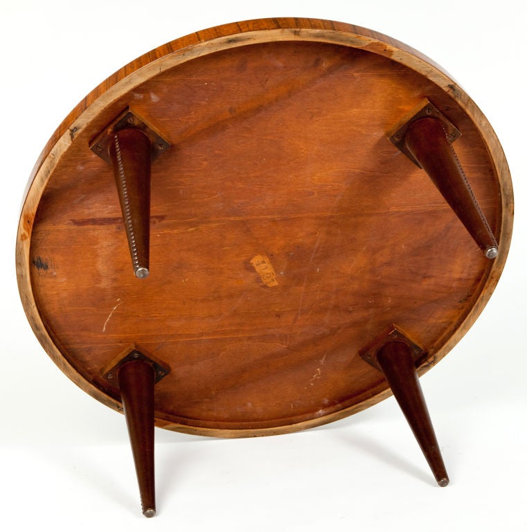 Paldao Gilbert Rohde PALDAO GROUP American Art Deco Round Coffee Table