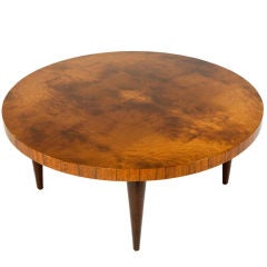 Gilbert Rohde PALDAO GROUP American Art Deco Round Coffee Table