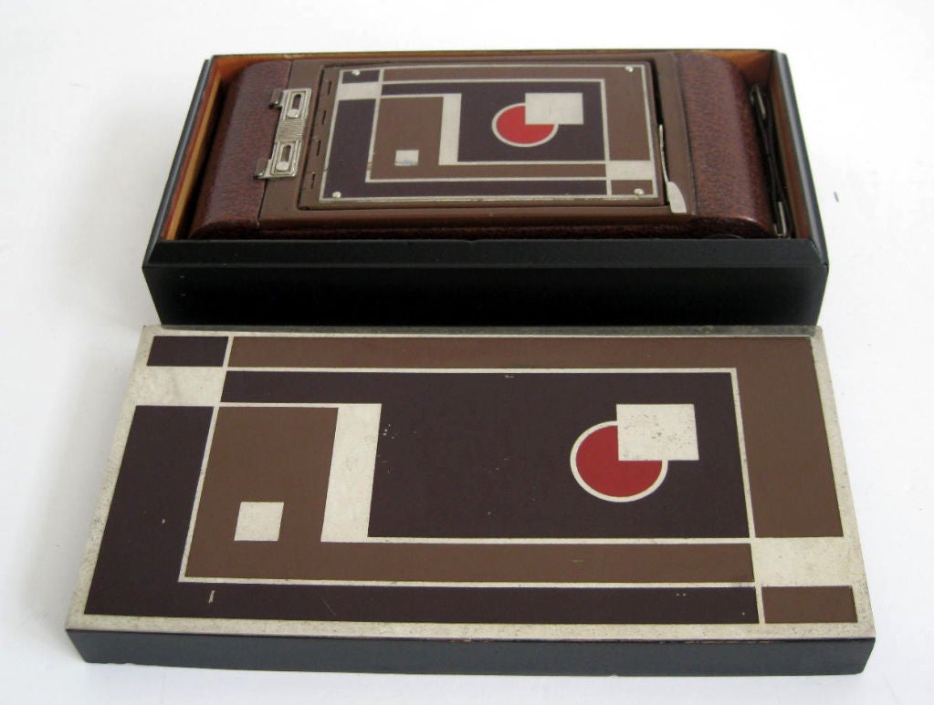 American WALTER DORWIN TEAGUE Kodak Camera and Box For Sale