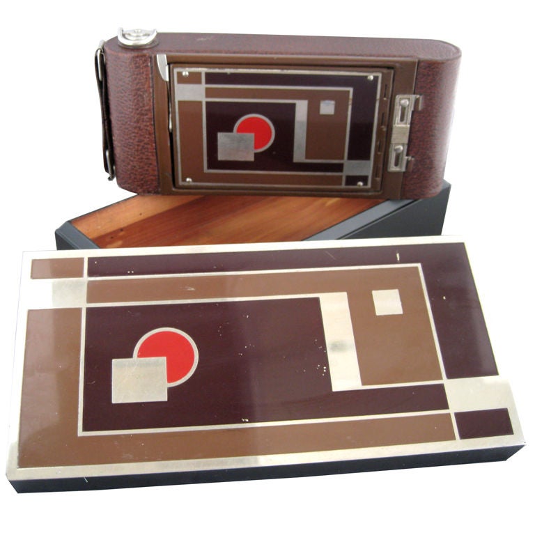WALTER DORWIN TEAGUE Kodak Camera and Box For Sale
