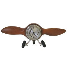 Vintage Sessions Airplane Propeller Clock