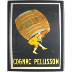 Vintage Leonetto Capiello French Art Deco Poster – Cognac Pellison