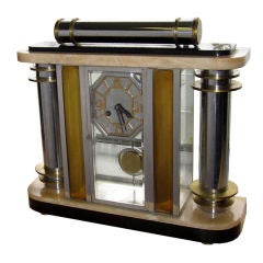 F MARTIN French Art Deco Table or Mantel Clock