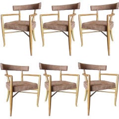 Six American Art Deco Chairs by T.H. Robsjohn - Gibbings
