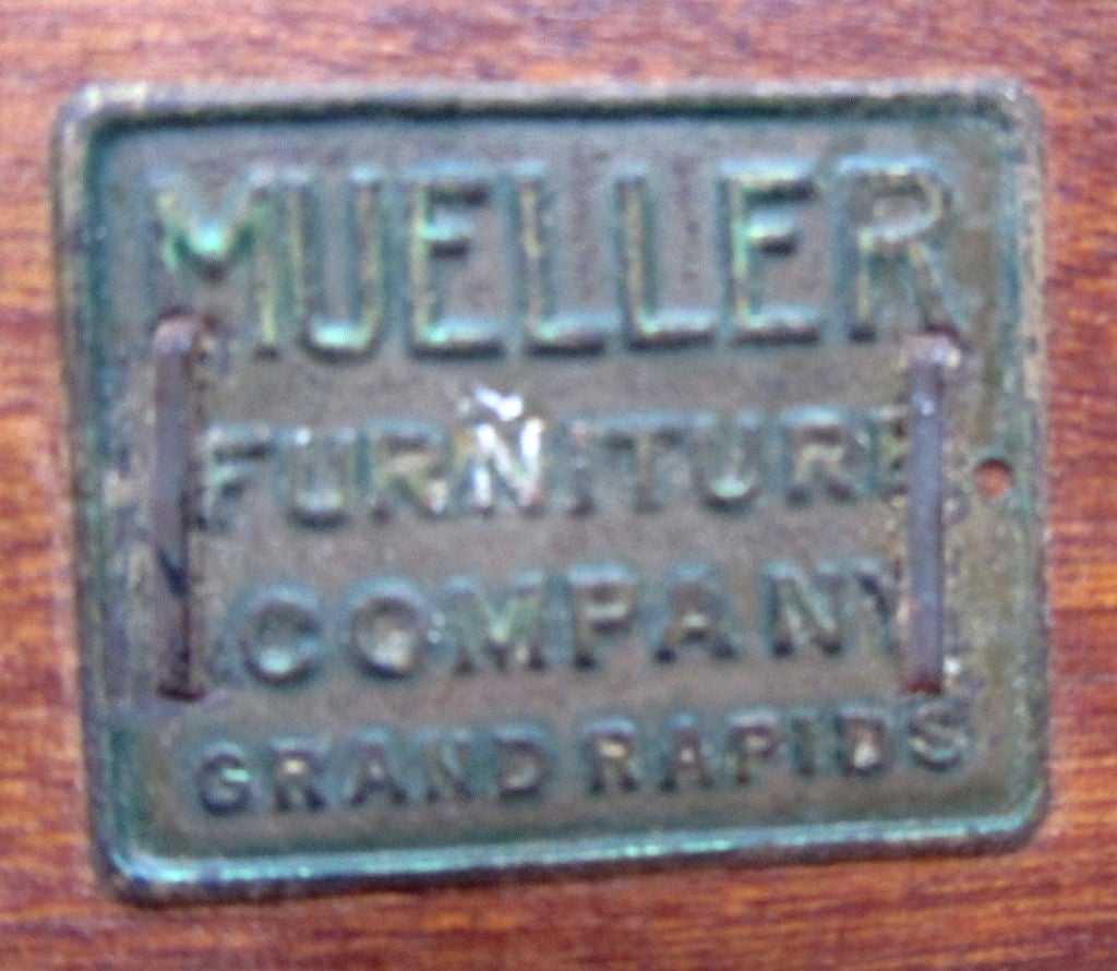 Wood Kem Weber American Art Deco Arm Chair for Mueller Furniture Co. For Sale