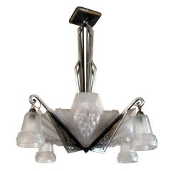 Atelier Petitot French Art Deco Chandelier