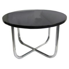 Donald Deskey American Art Deco Table for Ypsilanti Reed