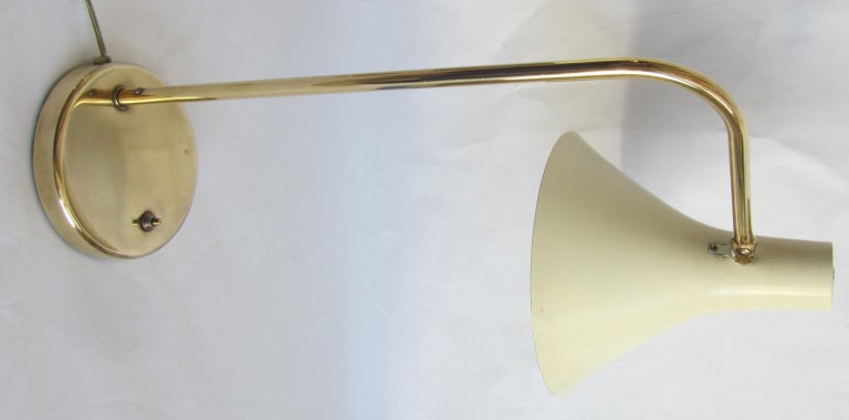 Pair of Nessen Studios Mid-Century Modern Design Lamps