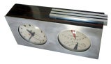 Gilbert Rohde American Art Deco Clock with Air Guide