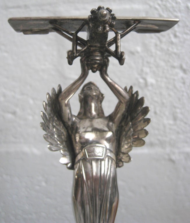 Important Early Aviation Trophy In Good Condition In Coral Gables, FL