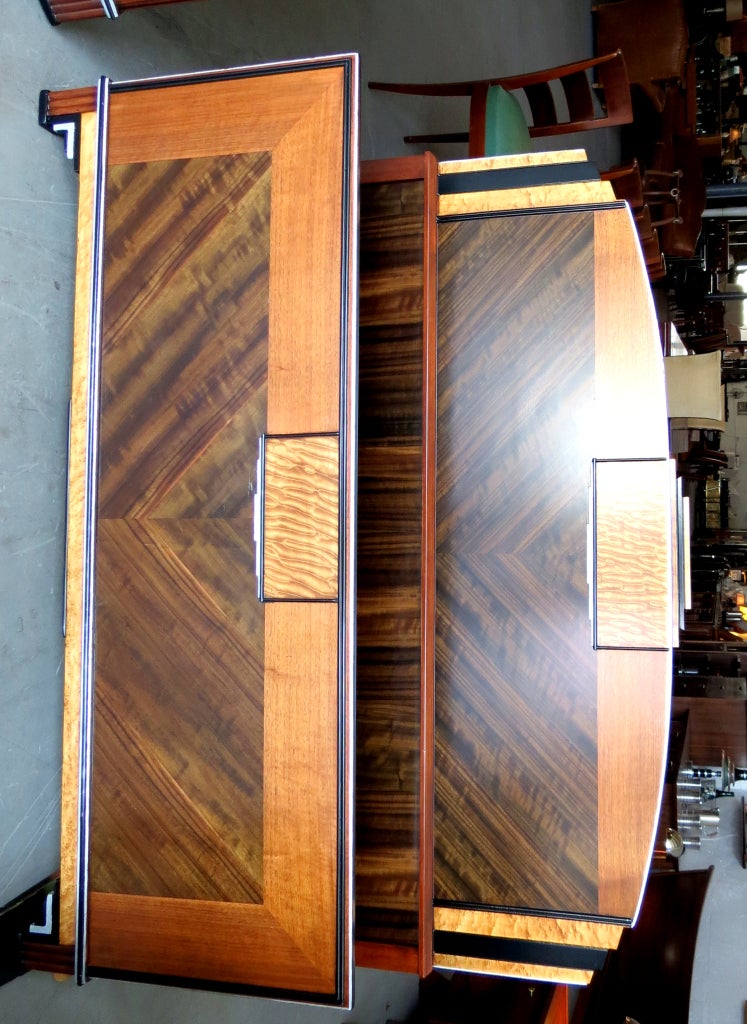 American Art Deco Skyscraper Bedroom Set For Sale 3
