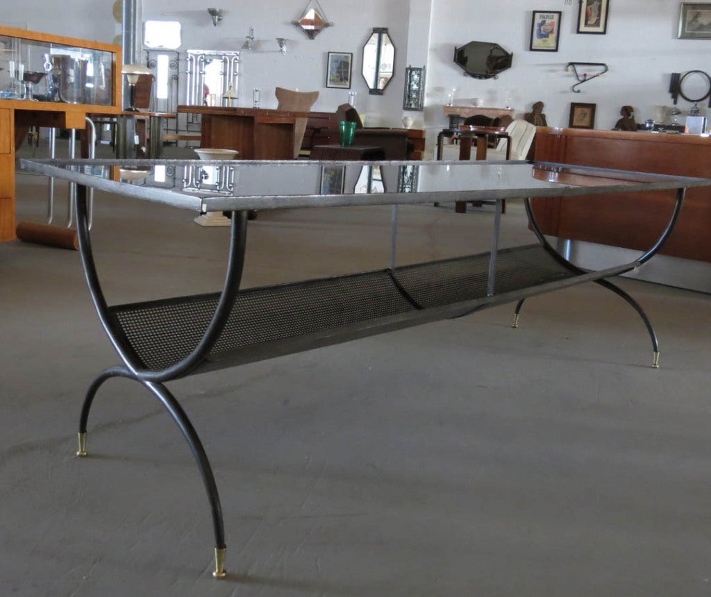 Long French  Art Deco Coffee Table