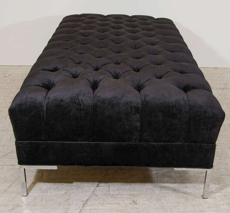 Ludlow Tufted Bench or Coffee Table In Good Condition For Sale In New York, NY