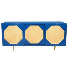 Lacquered Harvey Probber Credenza Lacquered Harvey Probber Credenza