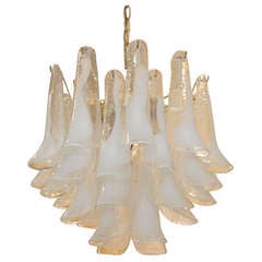 Sculptural Mazzega Chandelier