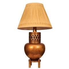 Wonderful Decorative Modern Lamp in the Manner of James Mont