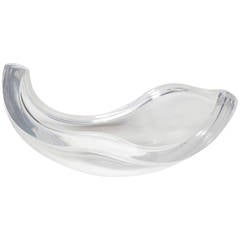 Sculptural Lucite Bowl Centerpiece by Ritts Co.