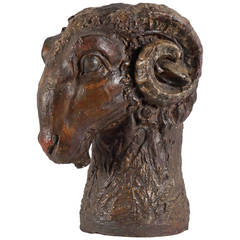 Ram
s Head Plaster Sculpture Ram
s Head Plaster Sculpture