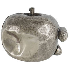 Pisani Apple Sculpture Vintage Pisani Apple Sculpture