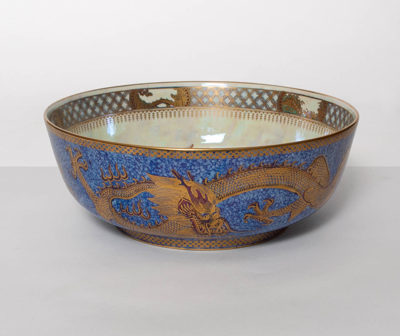 wedgwood dragon lustre bowl
