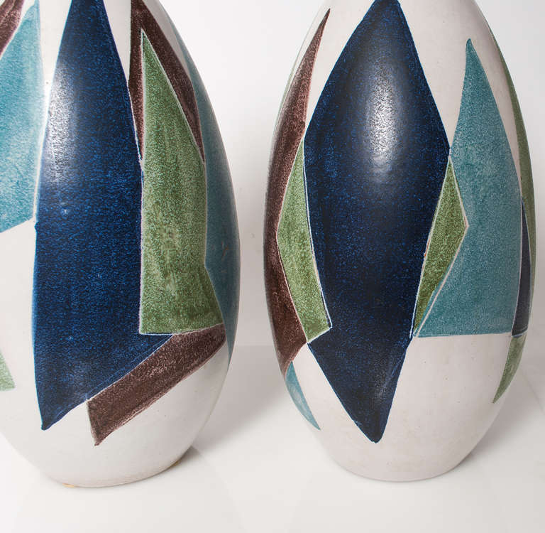 mid century vases