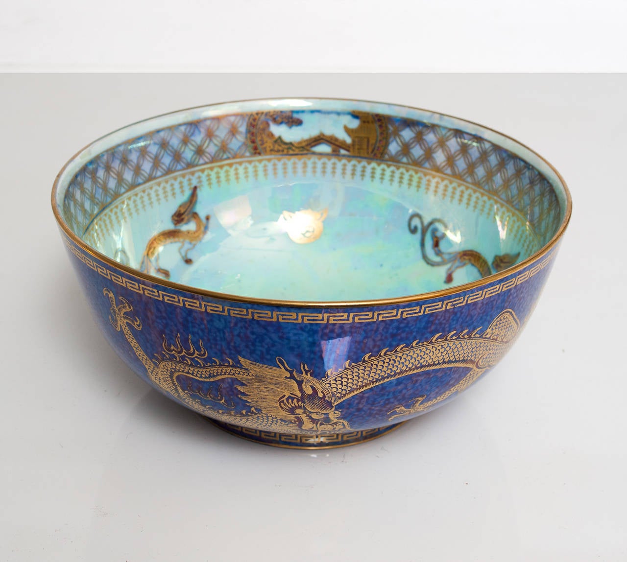 wedgwood dragon lustre bowl