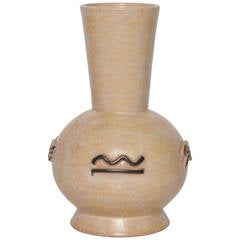 Scandinavian Modern Vase from Upsala Ekeby by Sculpture Einar Luterkort 11