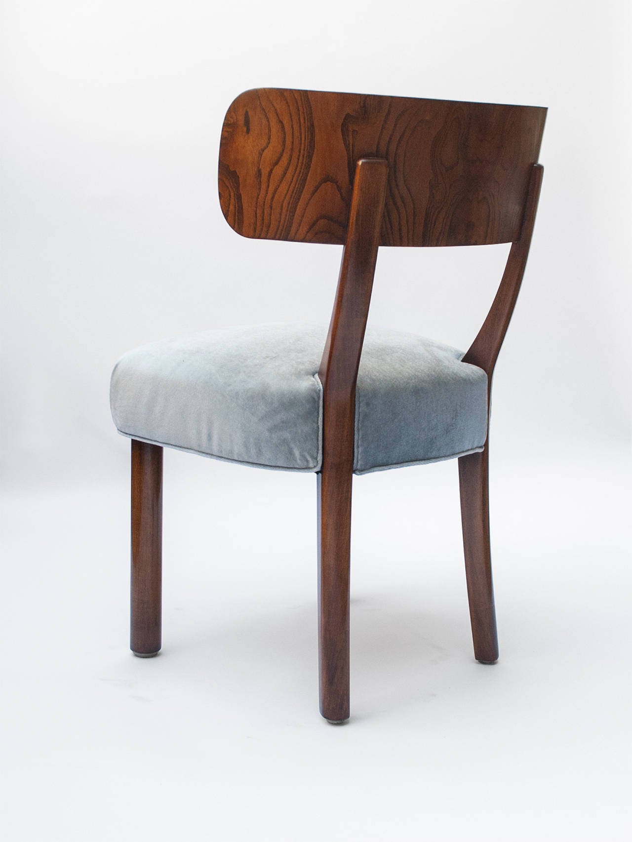 Four Swedish Art Deco Dining Chairs by Axel Einar Hjorth for NK Stockholm In Excellent Condition In New York, NY