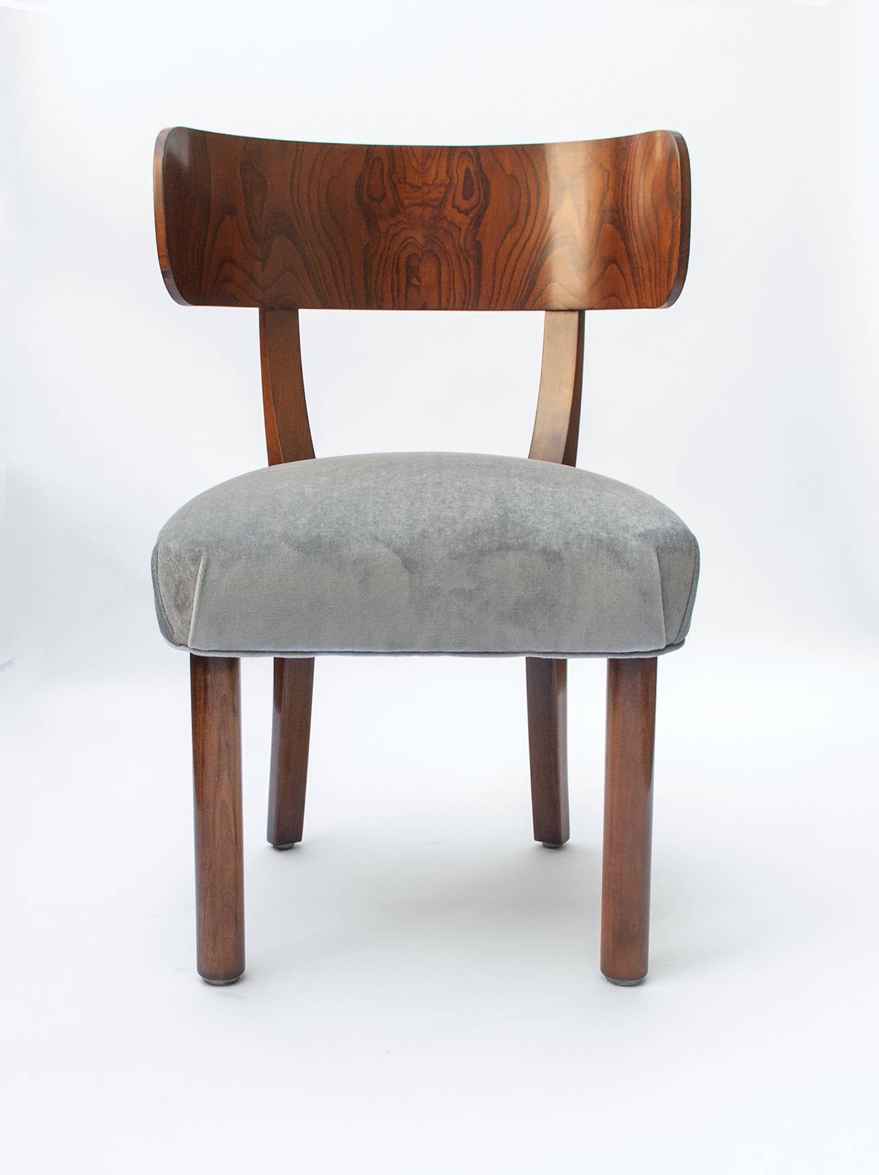 Four Swedish Art Deco Dining Chairs by Axel Einar Hjorth for NK Stockholm 1