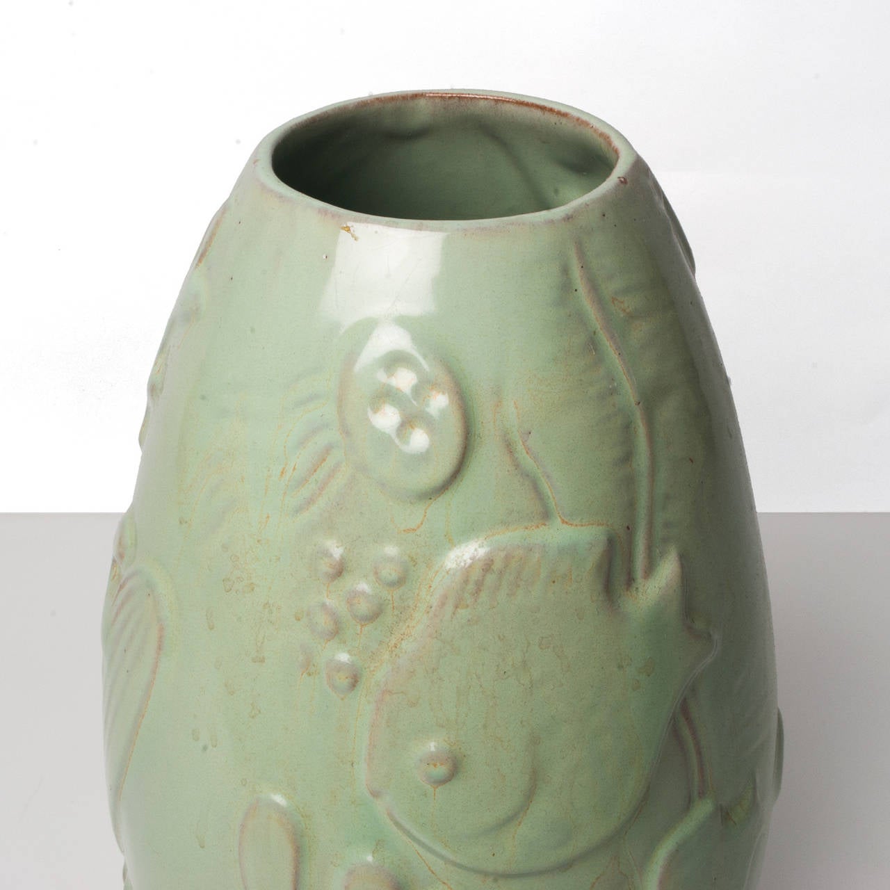 Swedish Art Deco Ceramic Vase by Anna-Lisa Thomson In Excellent Condition In New York, NY